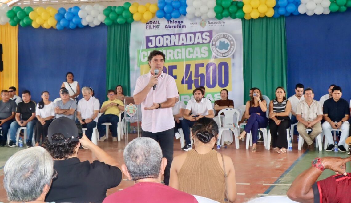 Prefeito Mário Abrahim inicia programa com mais de 4.500 cirurgias e muda a história da saúde em Itacoatiara