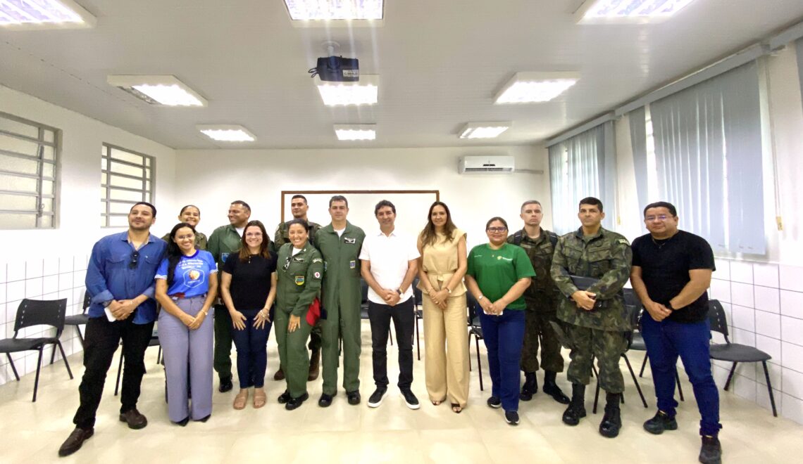 Mário Abrahim articula parceria com a Força Aérea e garante grande ação de saúde para Itacoatiara