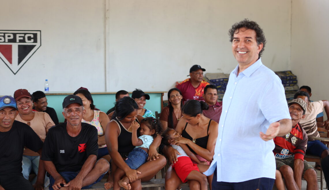 Mário Abrahim percorre comunidades do Rio Arari e reforça compromisso com quem vive na zona rural