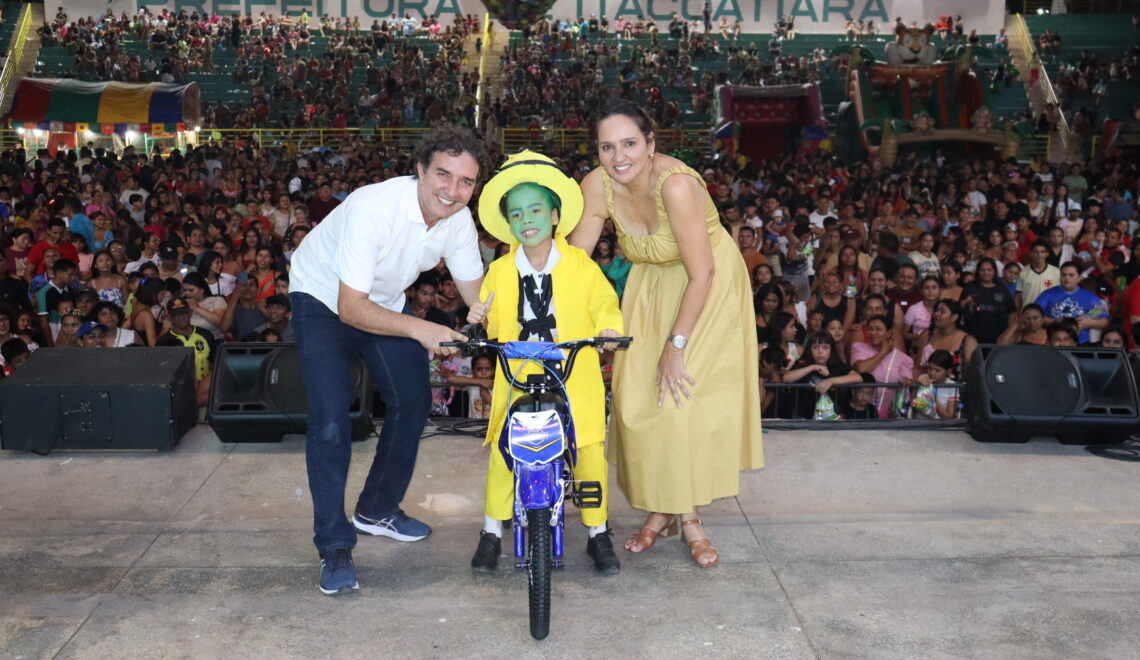 Sorrisos e diversão marcam celebração do Dia das Crianças em Itacoatiara